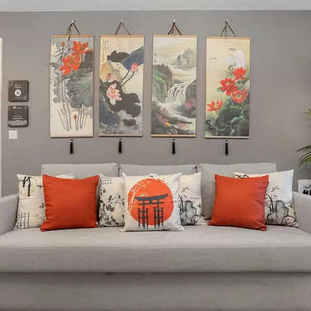 Apartamento Japanese Lantern With Free Park, Netfix, 75 Inch Tv, Games - Centre Birmingam